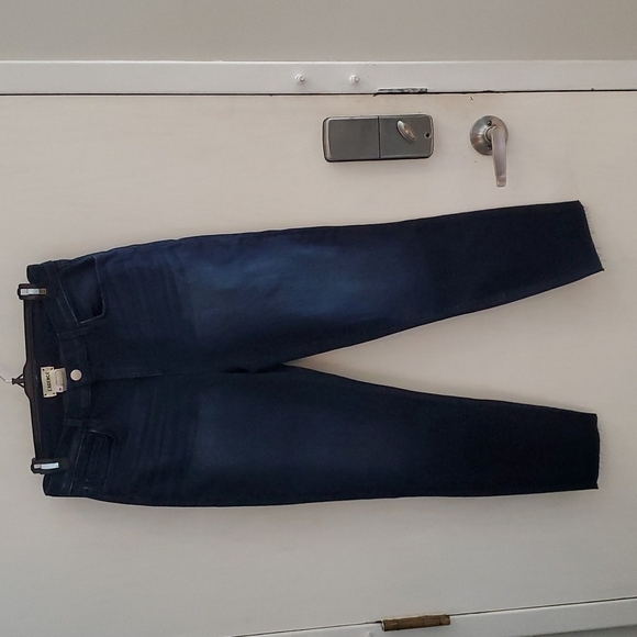 L'Agence Anchor Blue El Matador Raw Hem Skinny Jeans 30 NWOT - Picture 7 of 9